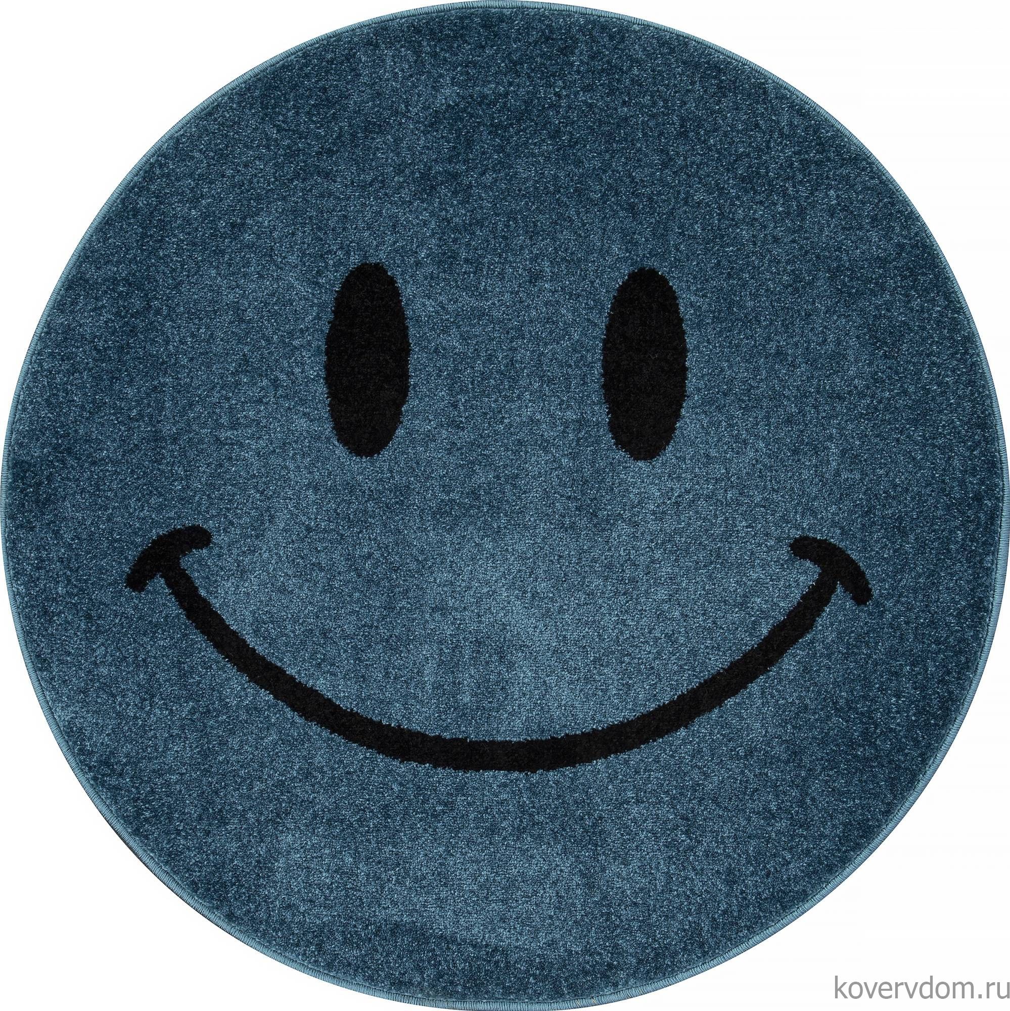Ковер SMILE 2 NC19 BLUE Круг Ковер SMILE 2 NC19 BLUE Круг