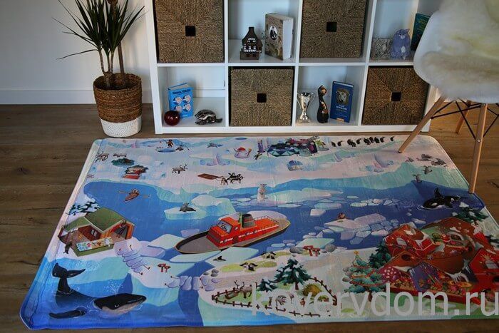 Детский развивающий 3D ковер АРКТИКА 86025 Детский развивающий 3D ковер АРКТИКА 86025