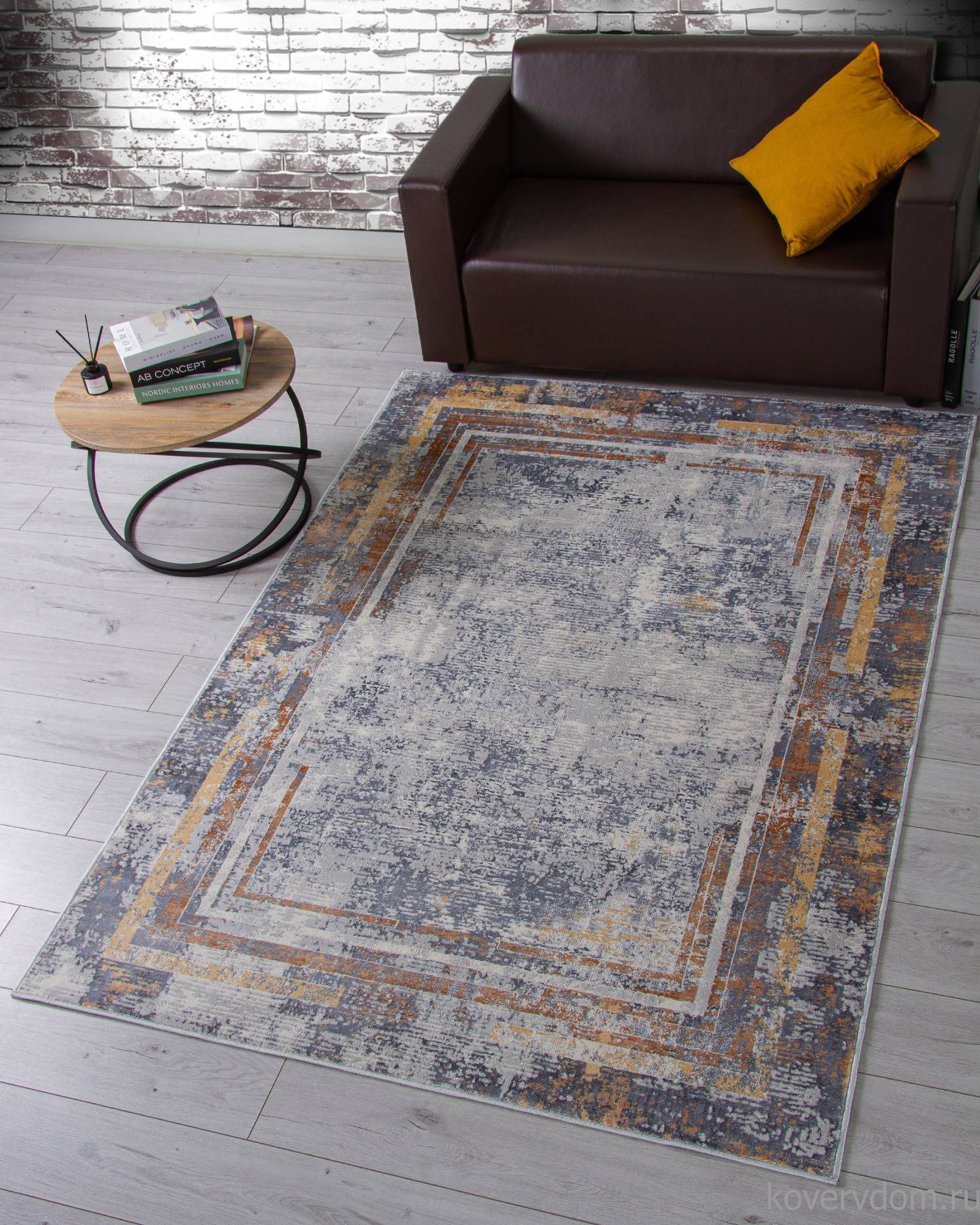 Ковер ZUMMA F258 ORANGE Ковер ZUMMA F258 ORANGE